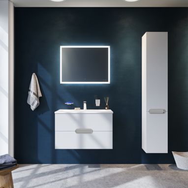 AM.PM Тумба с умывальником подвесная Spirit (M70-FUX0802-WC0802-38)